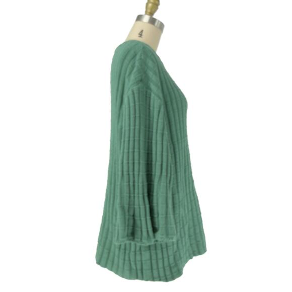 Free People FP Beach Kenzie Sweater Womens XS Frosty Spruce Green - Picture 8 of 13